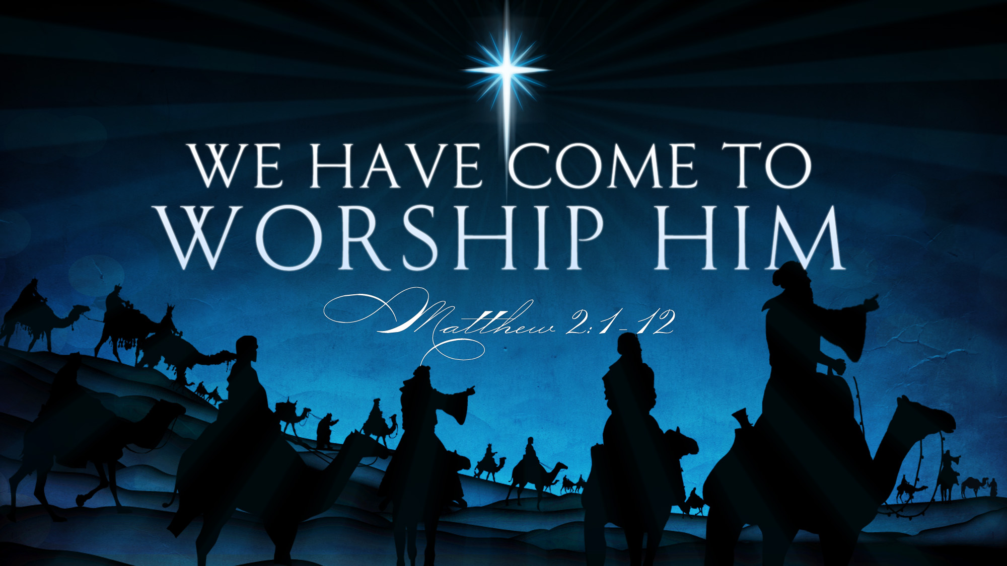 we have come to worship him_wide_t